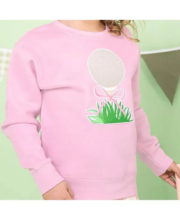 Толстовка с нашивкой в виде бантика для гольфа - для детей постарше Sweet Wink, Pink — фото 3