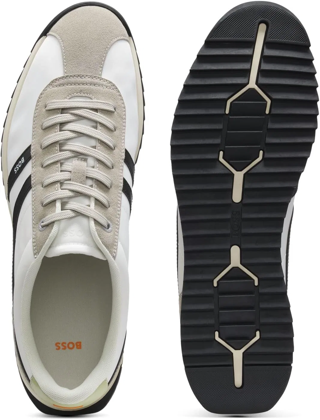 BOSS Zayn_Lowp_nymi 10278199 01 Мужские низкопрофильные кроссовки, Open Grey — фото 4