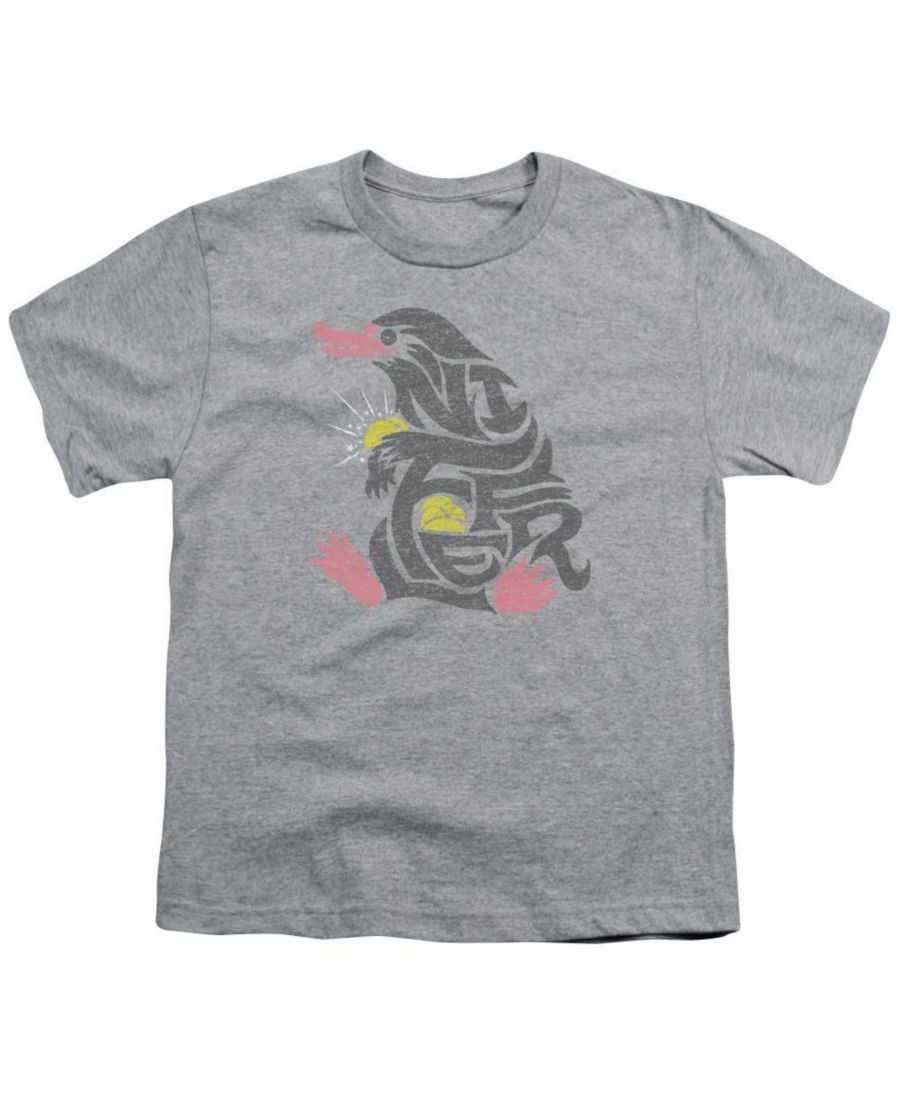 

Детская футболка с коротким рукавом и изображением Нимфлера Fantastic Beasts, Medium grey, Серый, Детская футболка с коротким рукавом и изображением Нимфлера Fantastic Beasts, Medium grey