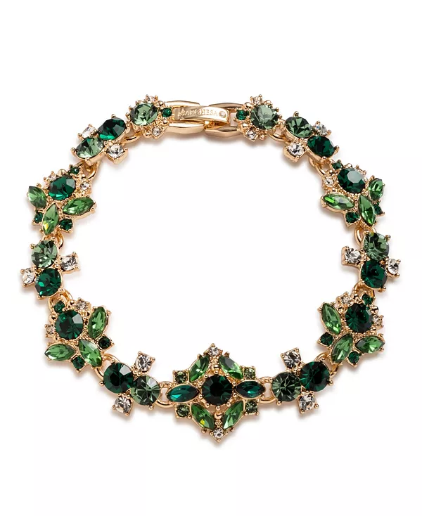 

Браслет Montana Dramical Flex с камнями Swarovski, эпоксидной смолой и стеклом (также изумрудного цвета) Marchesa, green