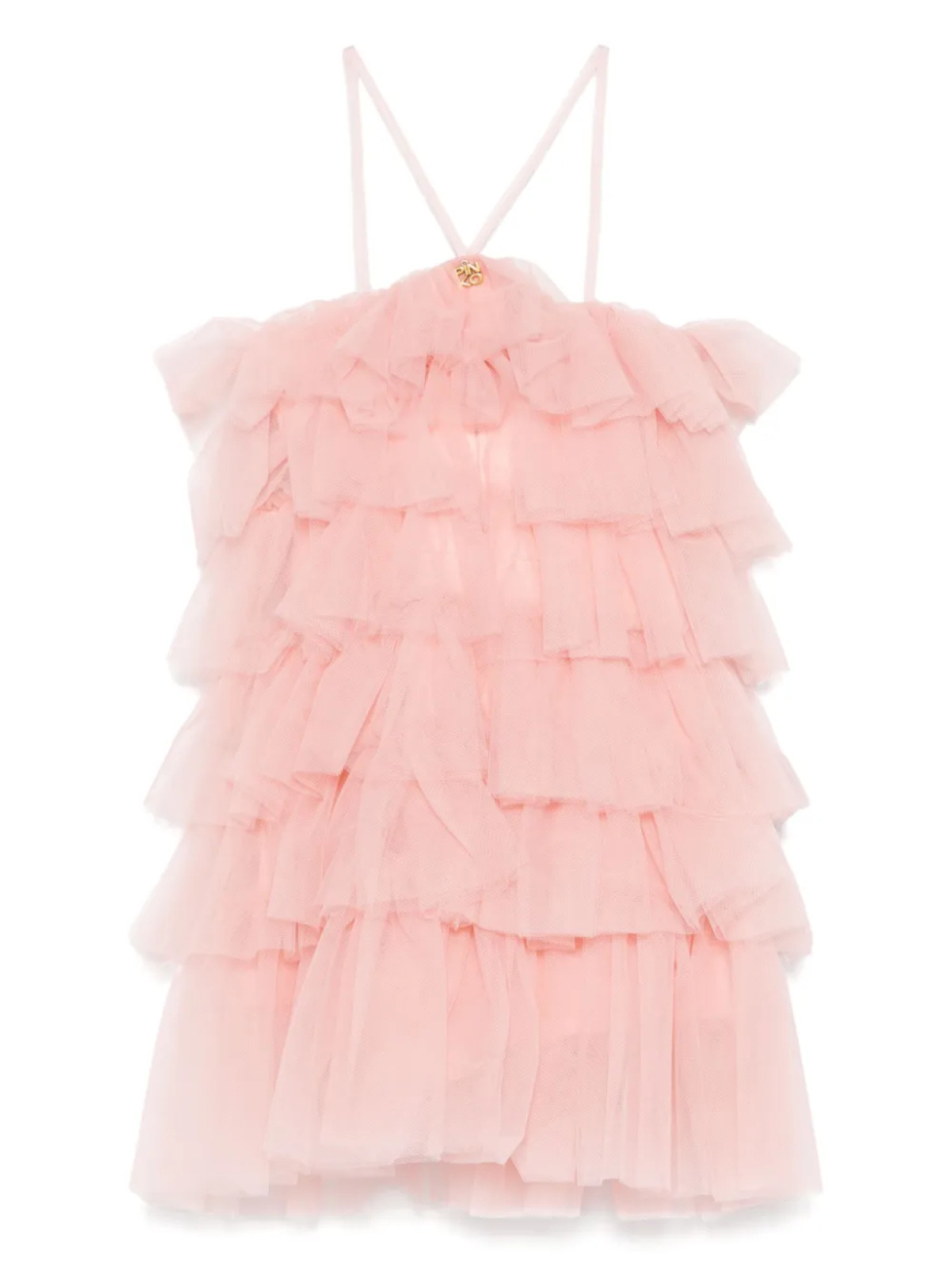 

Pinko Kids платье из тюля, розовый