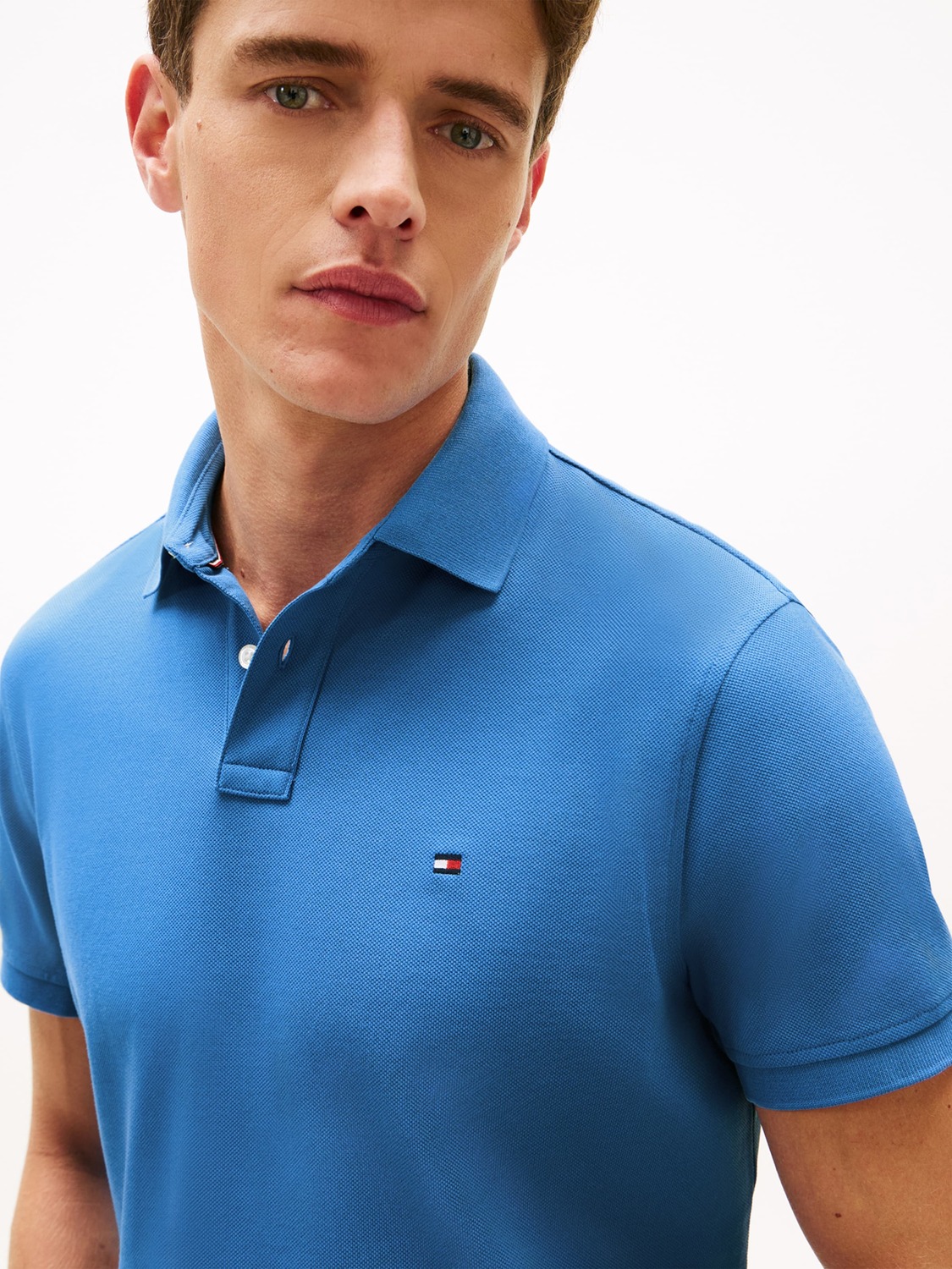 TOMMY HILFIGER Футболка 'CORE 1985 REGULAR POLO' в синем цвете — фото 2