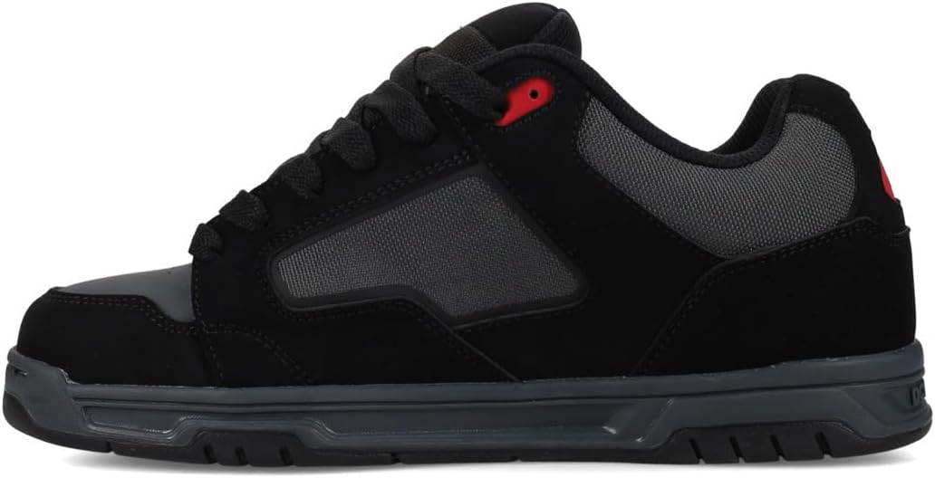 Мужские кроссовки DC Shoes Dc Coiler, черный/красный/серый — фото 3