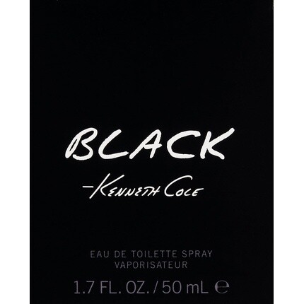 Kenneth Cole Black Туалетная вода-спрей для мужчин одеколон 1,70 жидких унций — фото 2