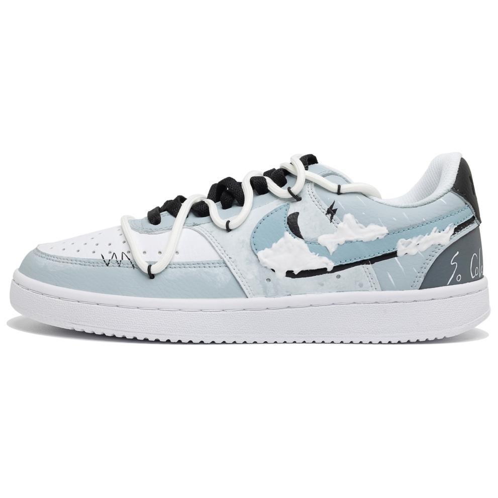

Кроссовки Nike Court Vision 1 Skateboarding Shoes Men Low-top Blue, голубой, Синий, Кроссовки Nike Court Vision 1 Skateboarding Shoes Men Low-top Blue, голубой