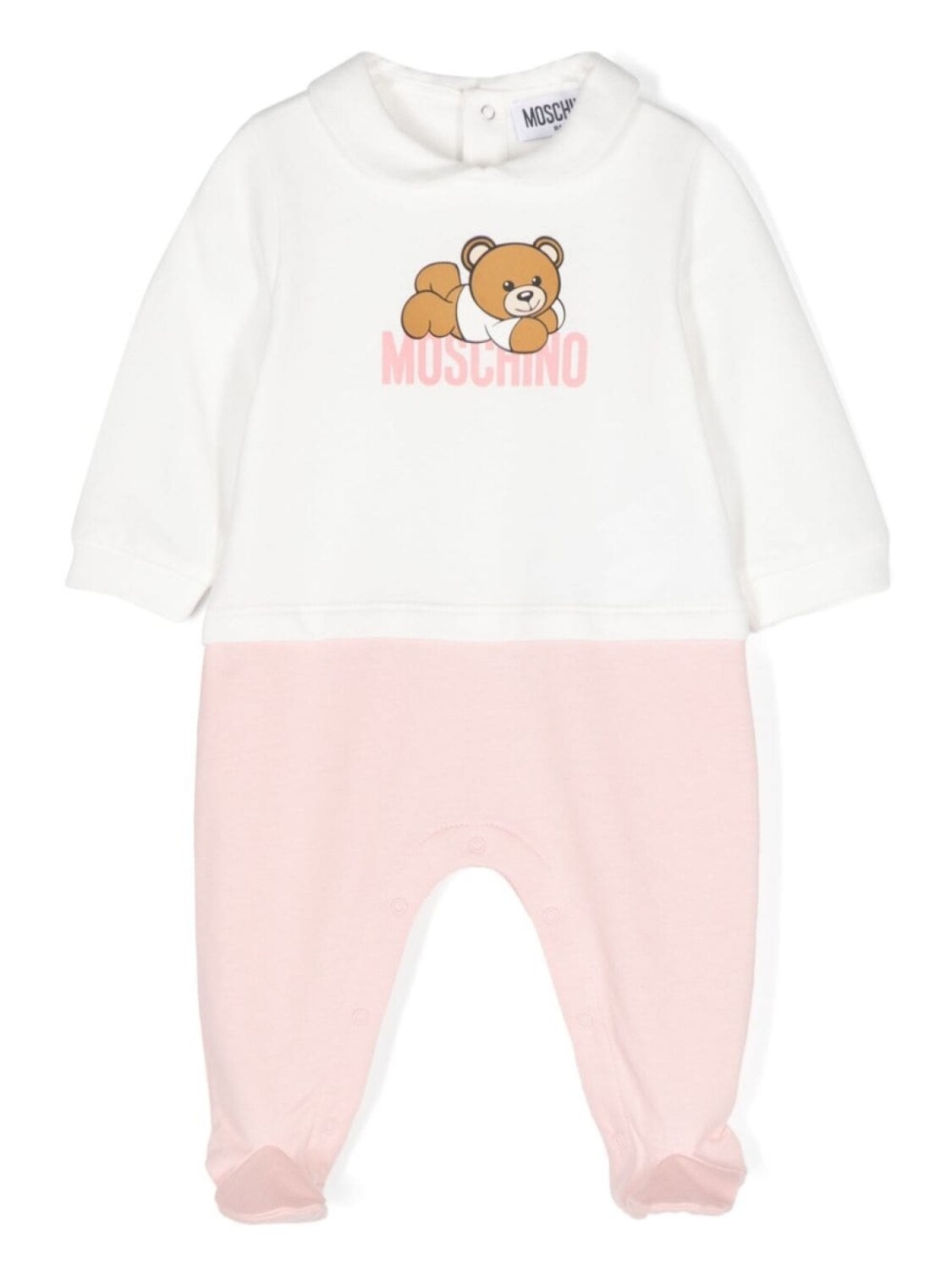 

Moschino Kids пижама с принтом Teddy Bear, розовый