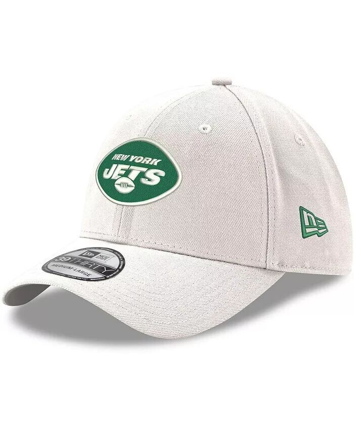 

Мужская белая кепка New York Jets Iced II 39THIRTY Flex New Era, белый