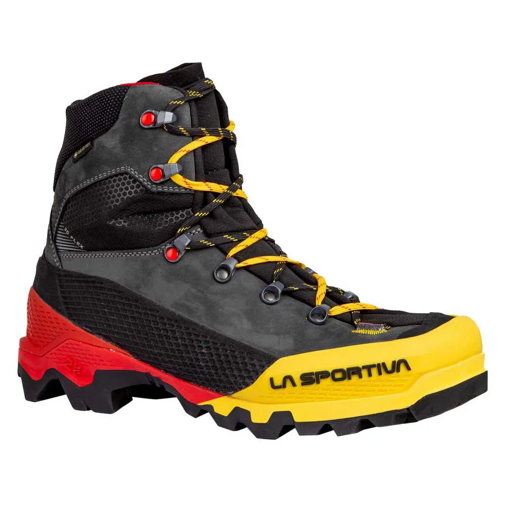 

Треккинговые ботинки La Sportiva Aequilibrium Lt Goretex, серый/черный/желтый