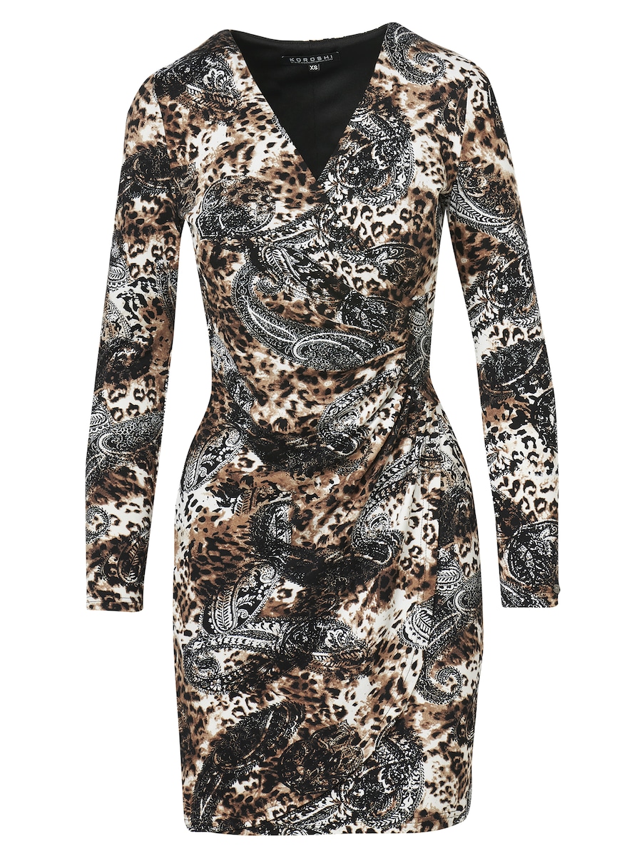 

Платье-футляр KOROSHI, коричневый