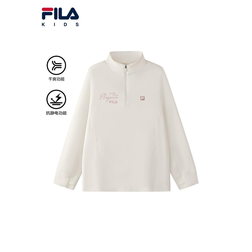 Футболка унисекс FILA, слоновая кость — фото 2