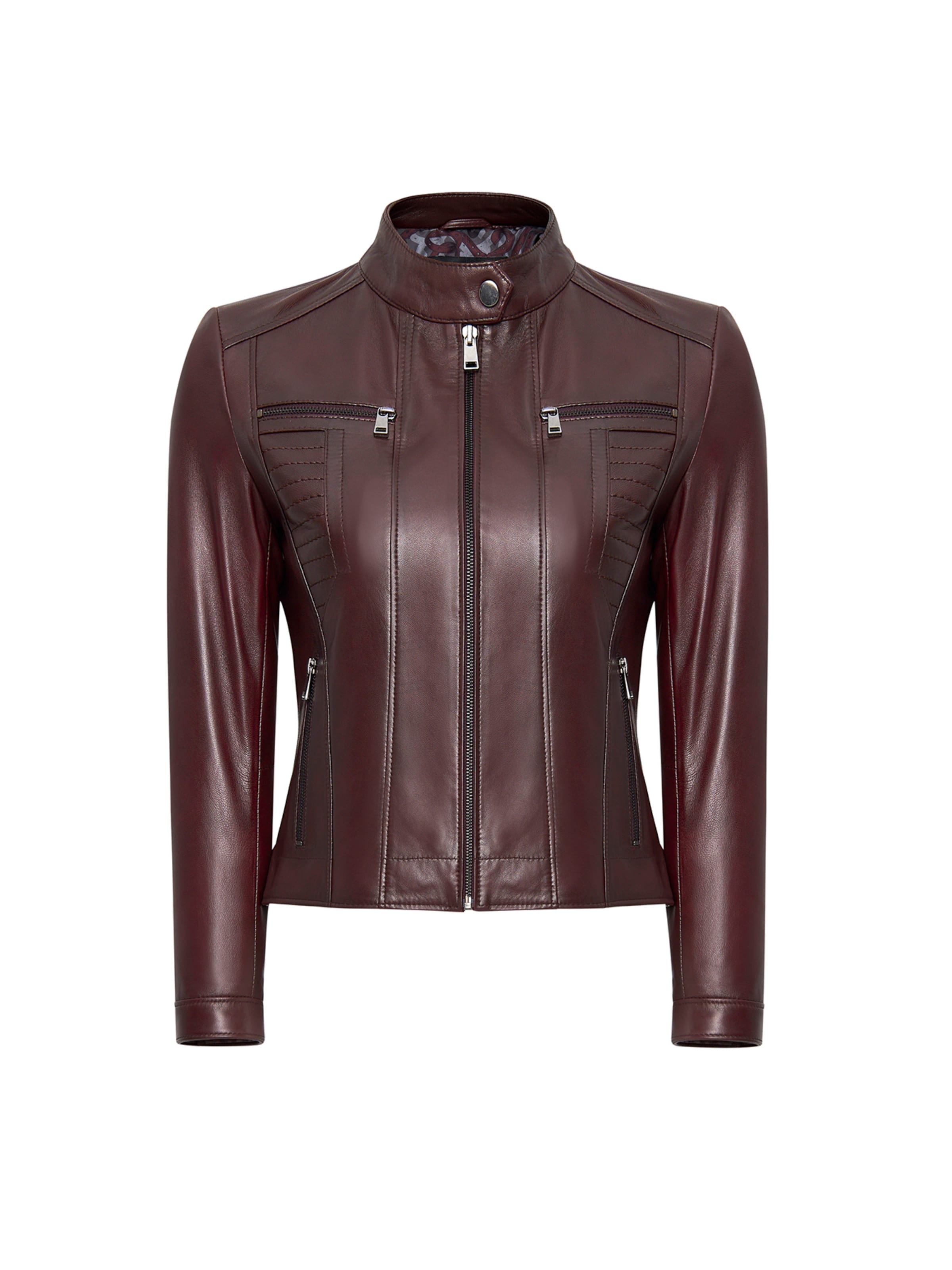 

Derimod Куртка для межсезонья в темно-красном цвете