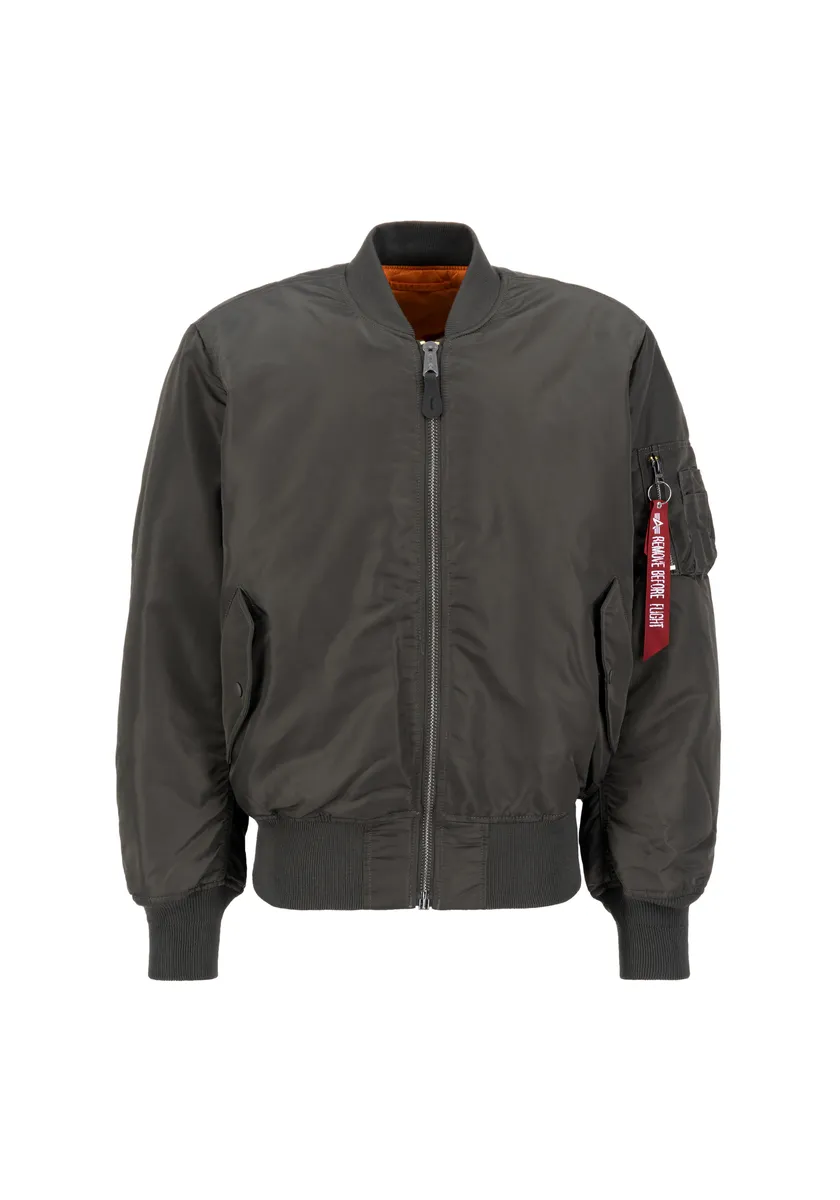 

Куртка-бомбер Alpha Industries " Alpha Industries Мужчины - Куртки-бомберы MA-1 (HERITAGE)", серый