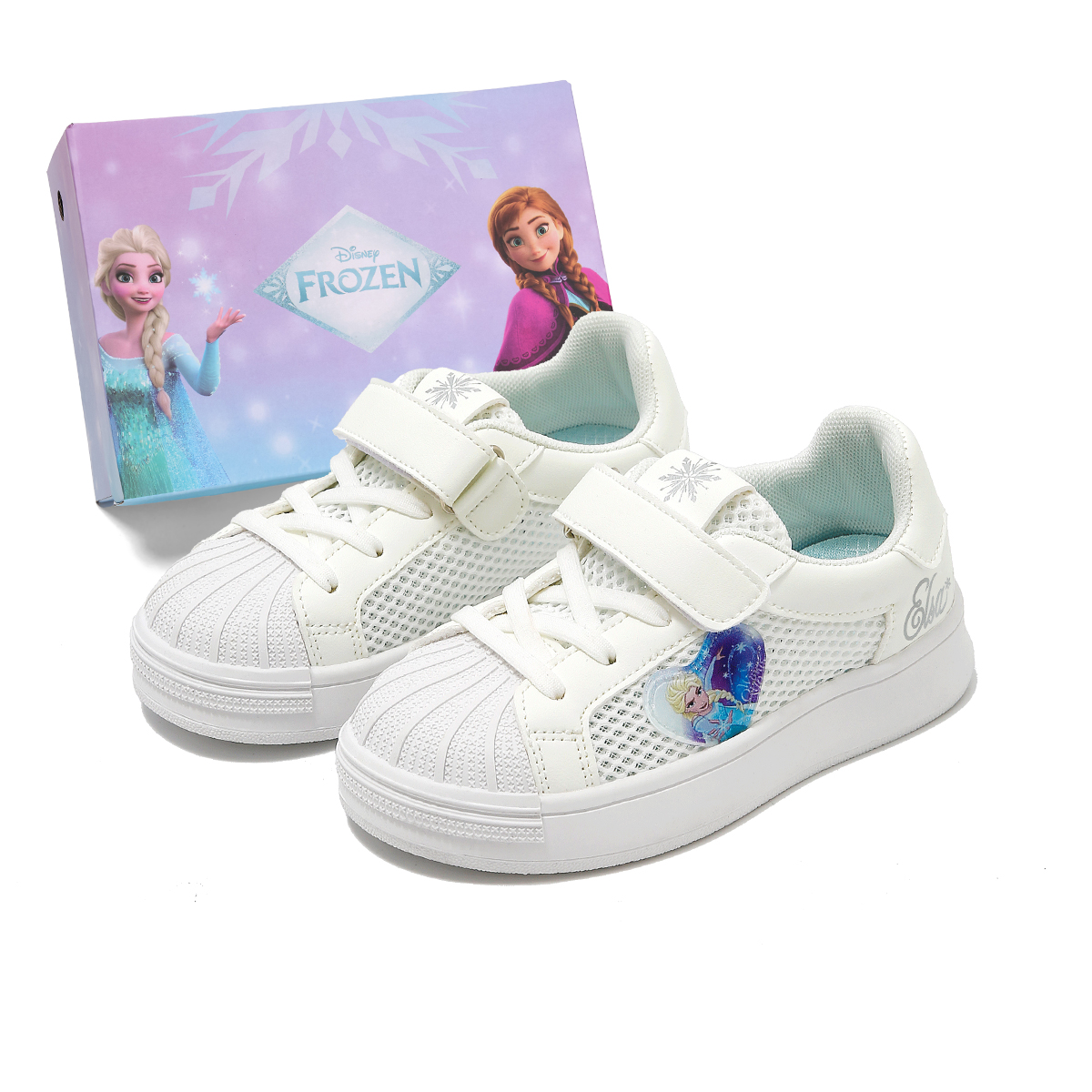 

Замороженные детские скейтерские кроссовки Kids Disney, белый