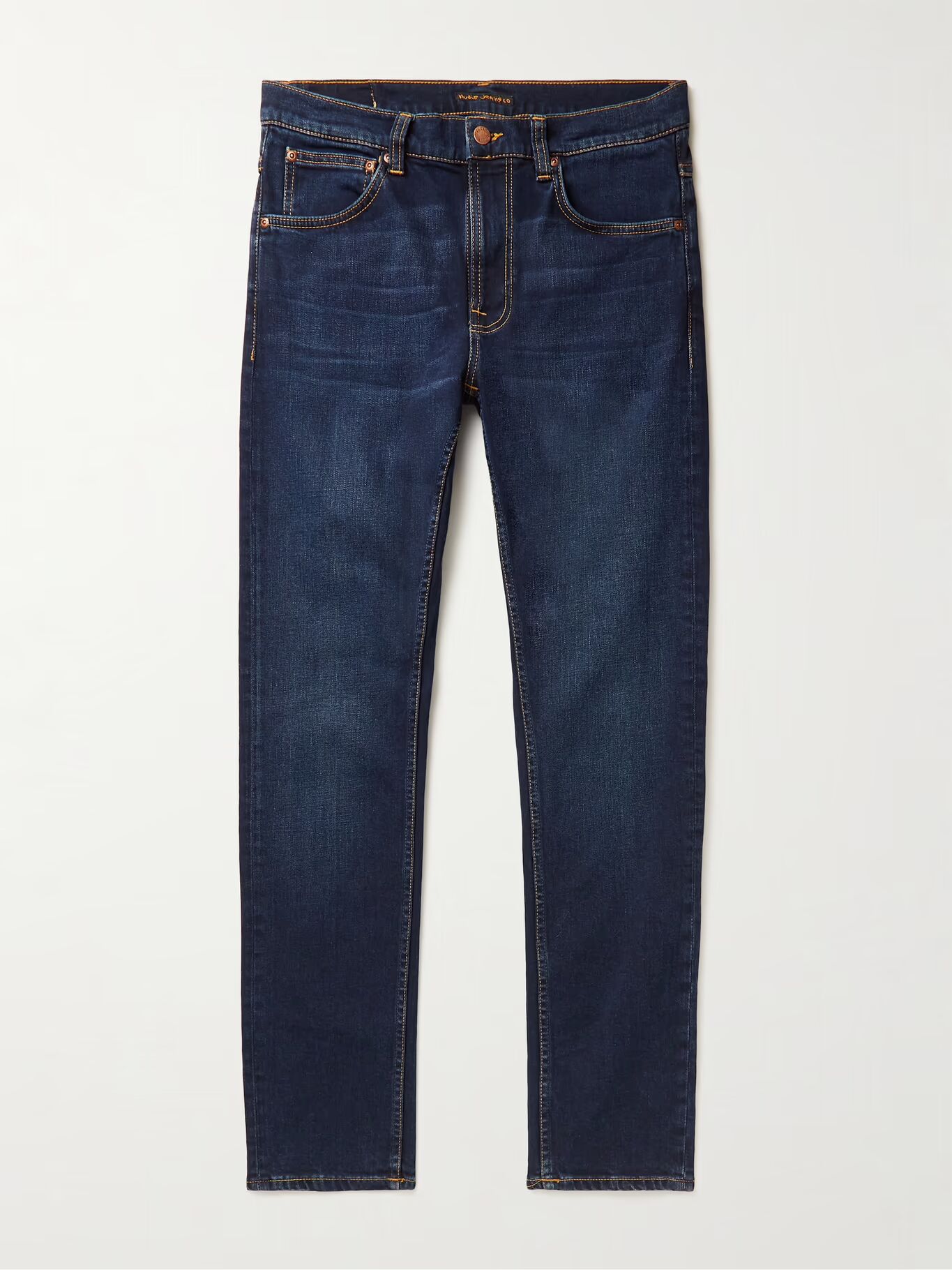 

Джинсы Lean Dean Slim-Fit Organic NUDIE JEANS, цвет Dark denim
