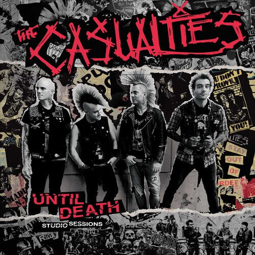 

Виниловая пластинка Casualties: Until Death: Studio Sessions - RED/BLACK SPLATTER