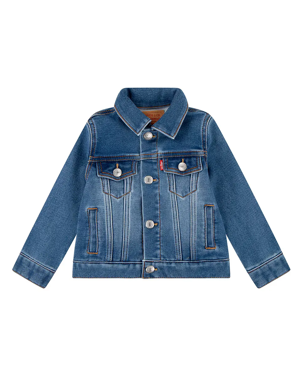 

Детская куртка Levi's My First Trucker для мальчика, синий