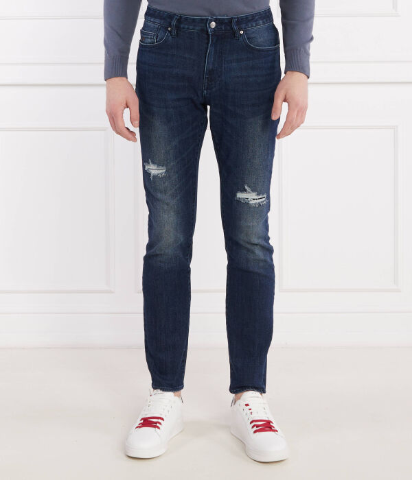 

Джинсы j14 Skinny fit Armani Exchange, синий