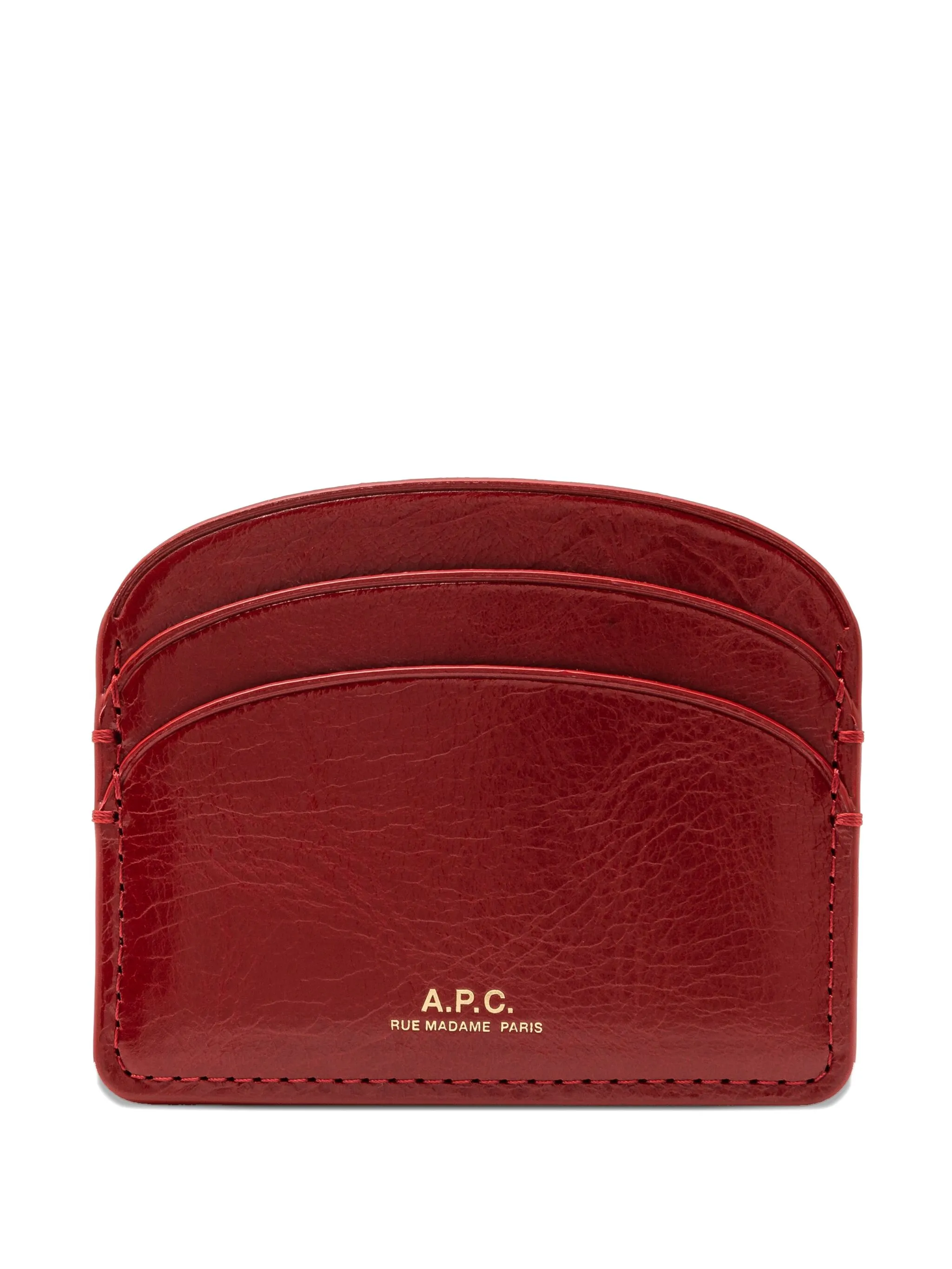 

Картхолдер Demi Lune A.P.C., красный