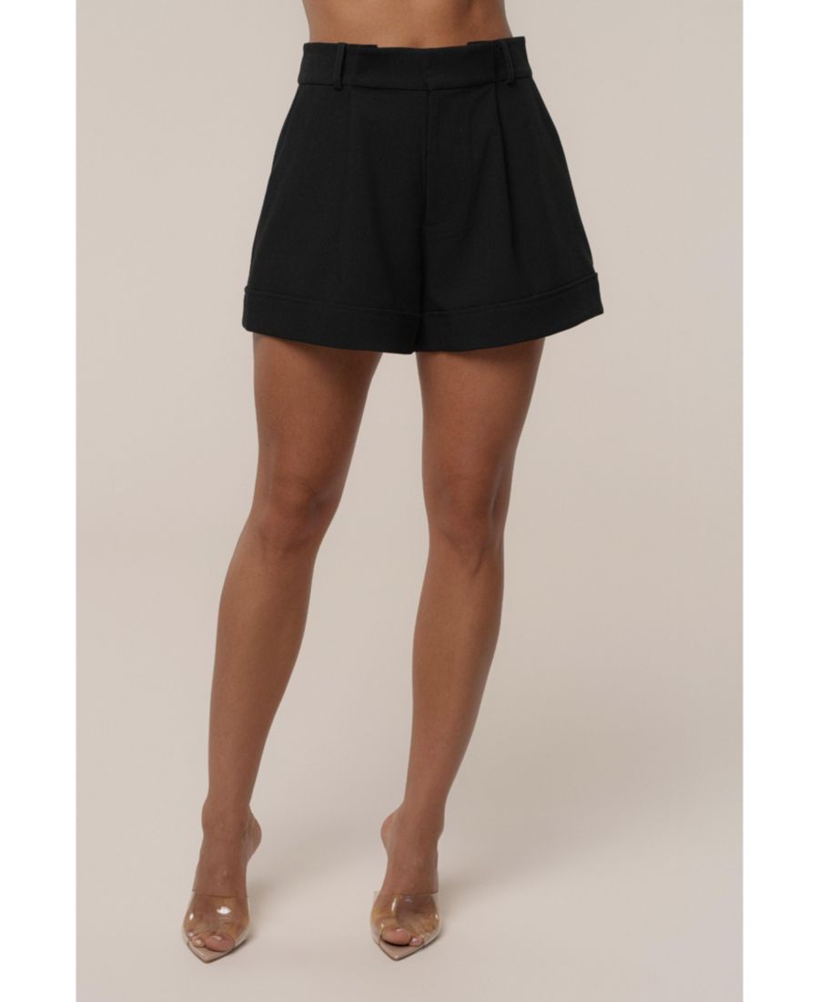 

Женские тканые шорты Soft Breeze JLUXLABEL, Black