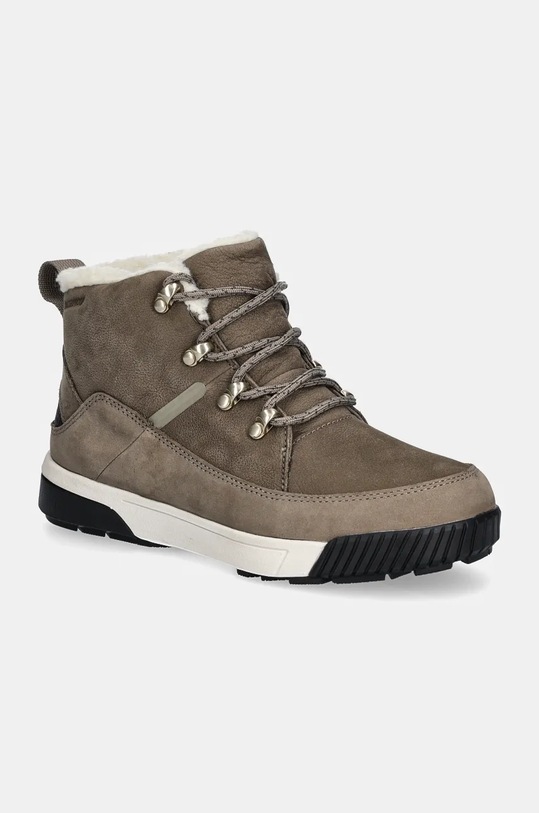 Женские зимние ботинки The North Face Sierra из нубука водонепроницаемые, серый