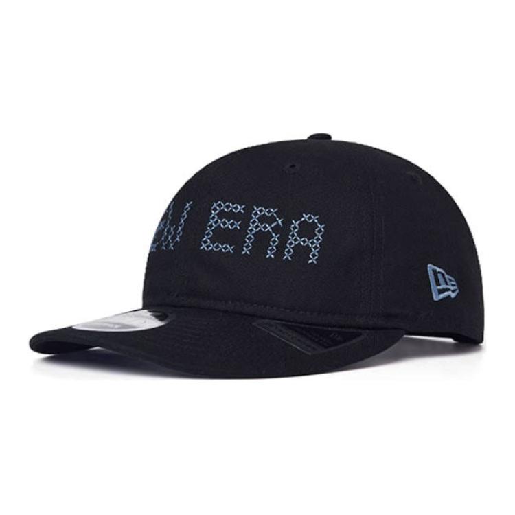 

New Era Хлопковая бейсболка унисекс черная, Black