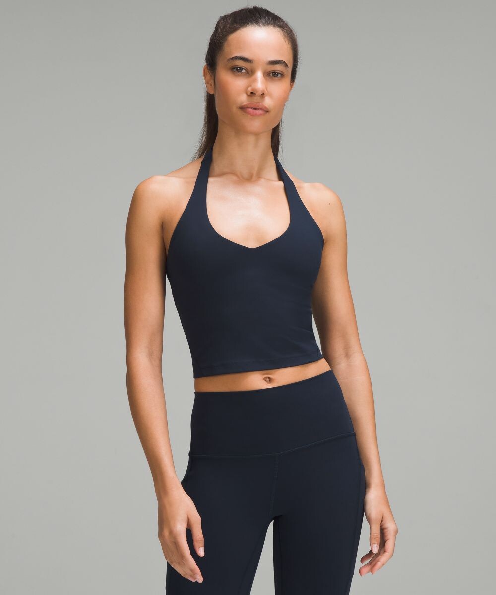 

Майка Align с бретелькой на бретельках Lululemon, нави
