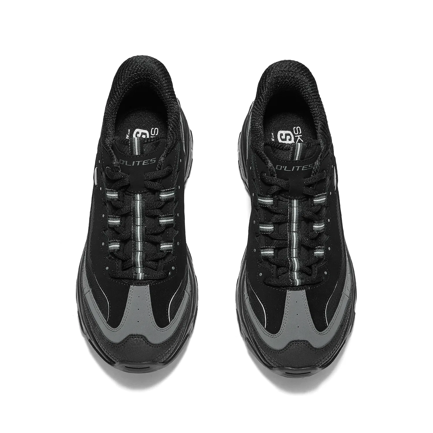 Кроссовки черные Skechers DLITES Support — фото 4