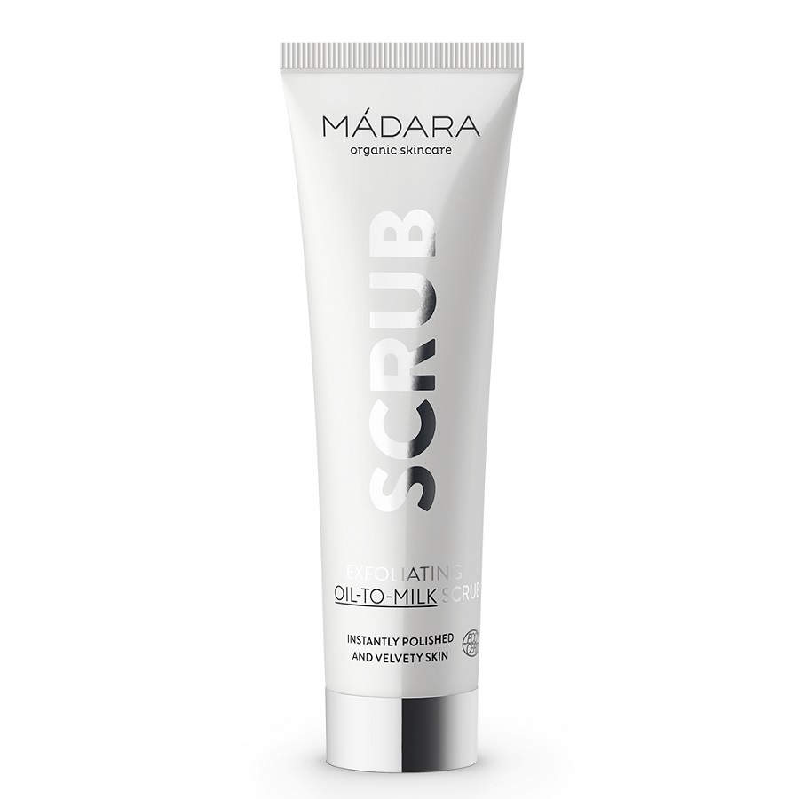 

Глубоко очищающий скраб для лица exfoliating oil-to-milk scrub Madara, 60 мл
