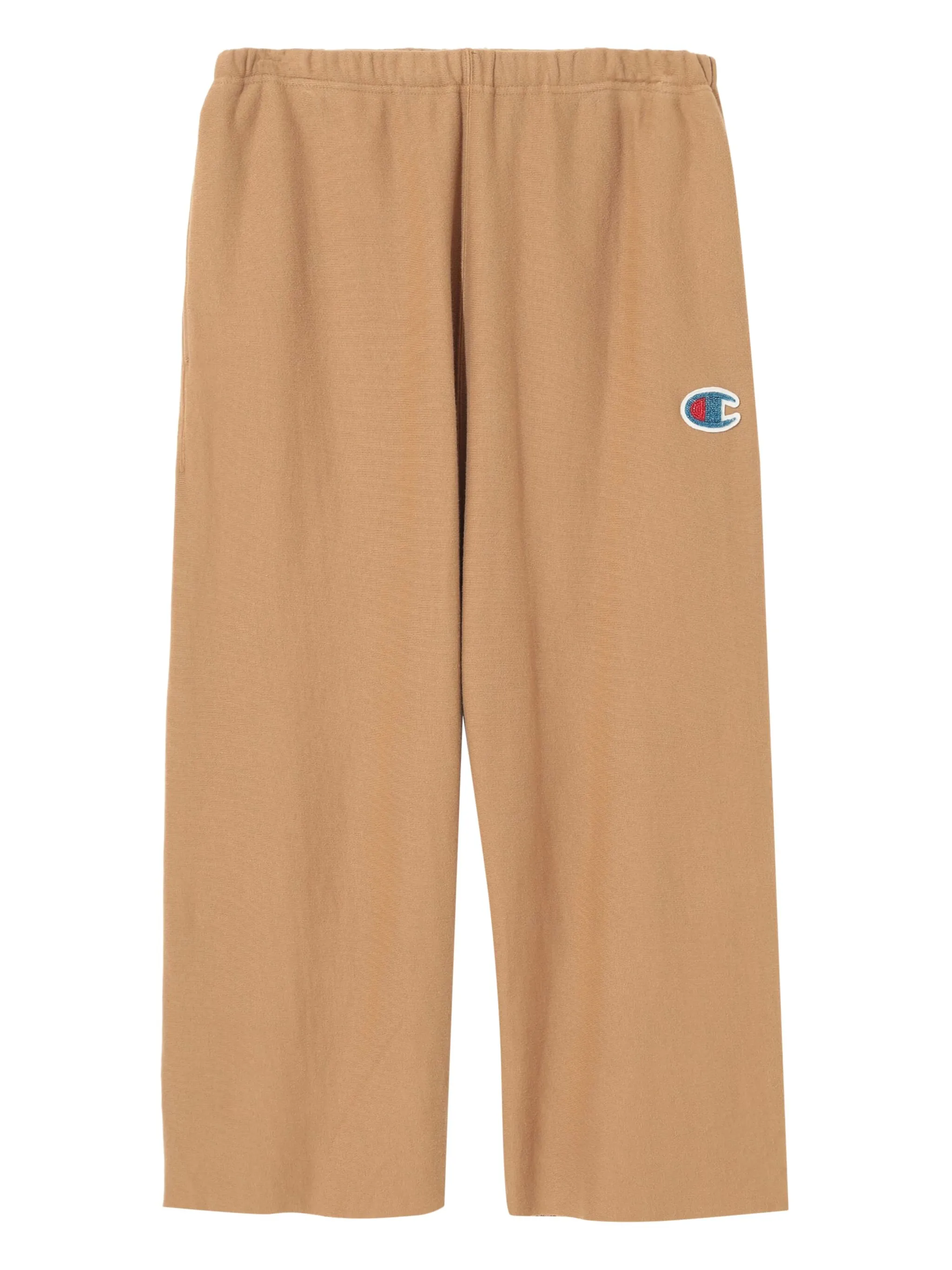 

Брюки с необработанными краями и нашивкой-логотипом Undercover, бежевый