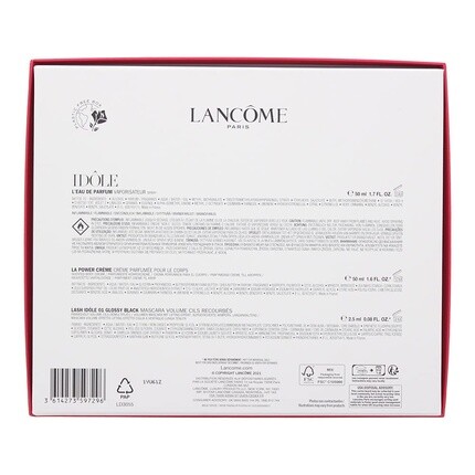 Lancome Idole Eau De Parfum Spray 50 мл, крем для тела 50 мл и тушь для ресниц 2,5 мл — фото 3