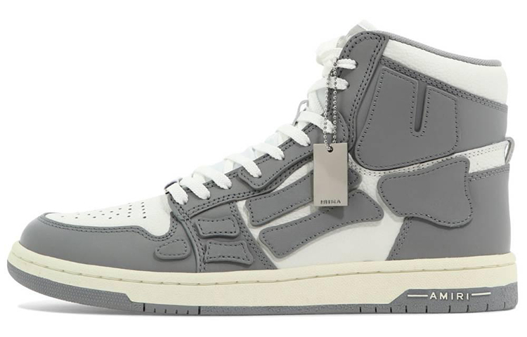 

AMIRI Skel Top Hi Grey White