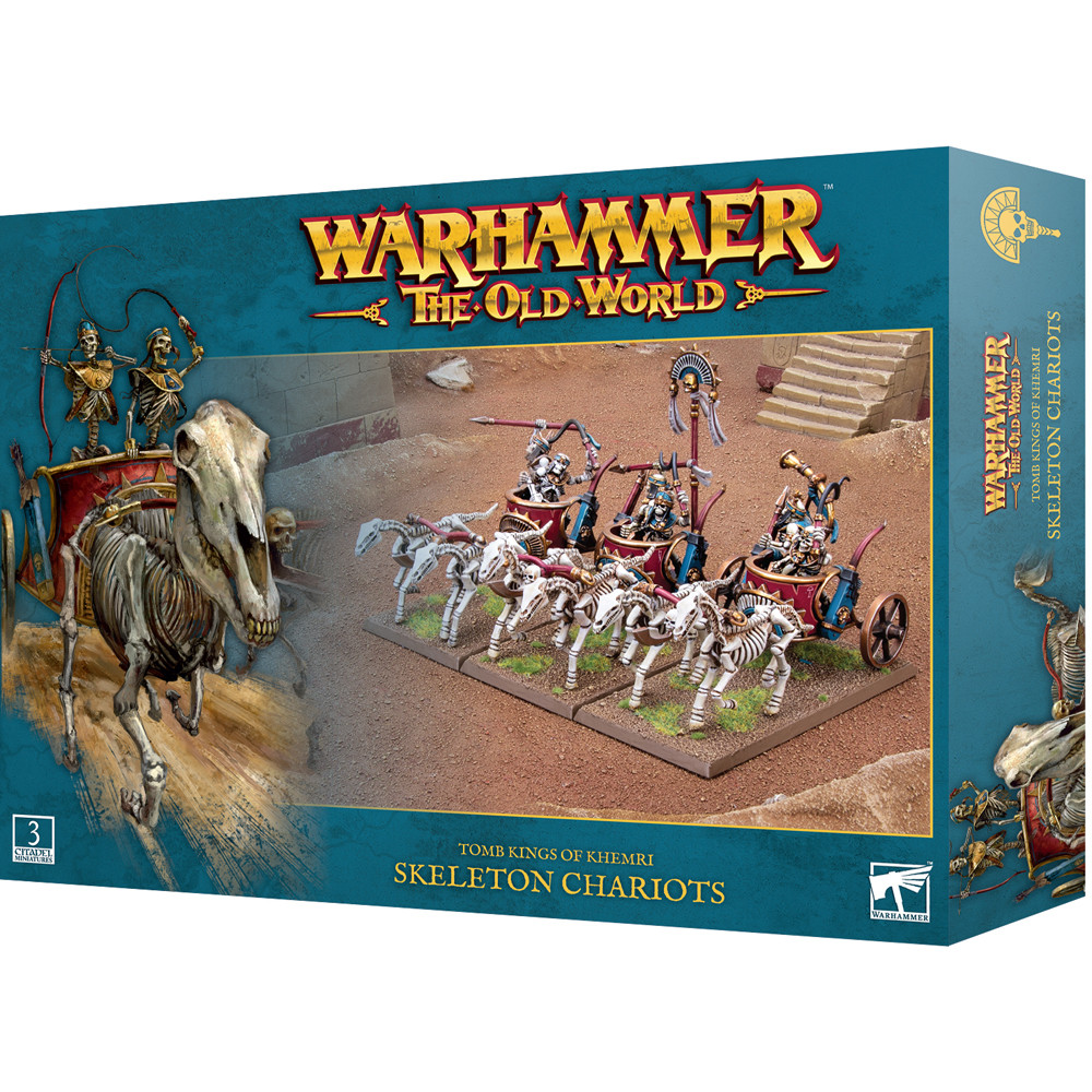 

Миниатюра Games Workshop Warhammer The Old World: Tomb Kings of Khemri - Skeleton Chariots