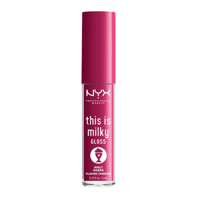 

Это молочный блеск для губ. NYX Professional Makeup, цвет malt shake, 4 мл