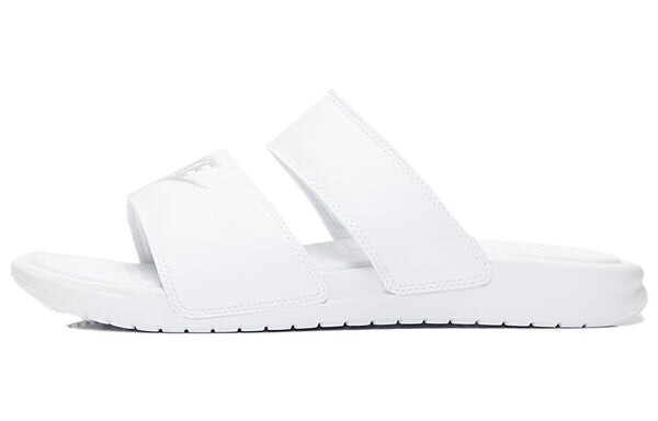 Тапочки benassi duo ultra slide 'white' Nike, белый — фото 2