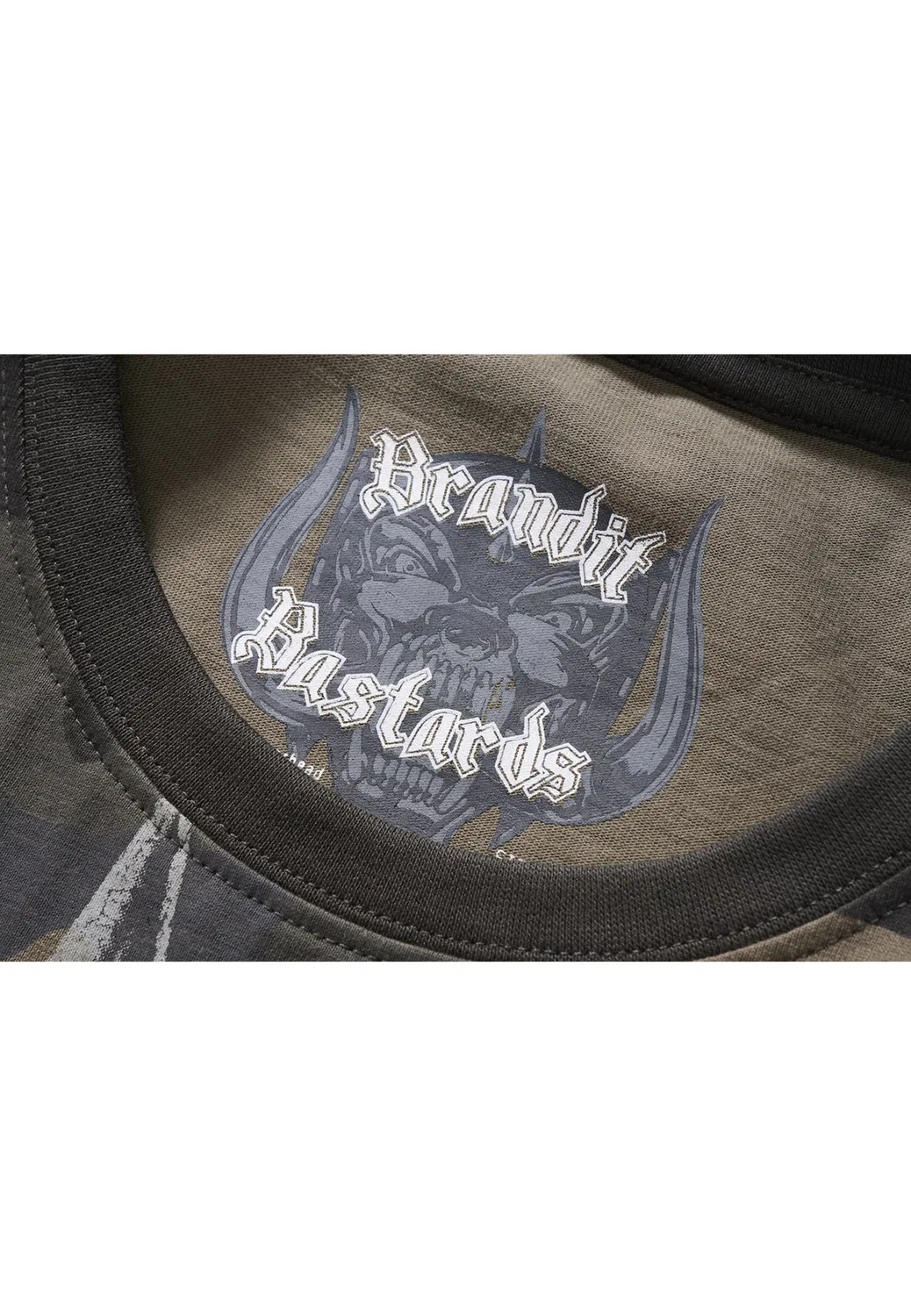 Футболка с принтом Motörhead, Brandit, darkcamo — фото 3