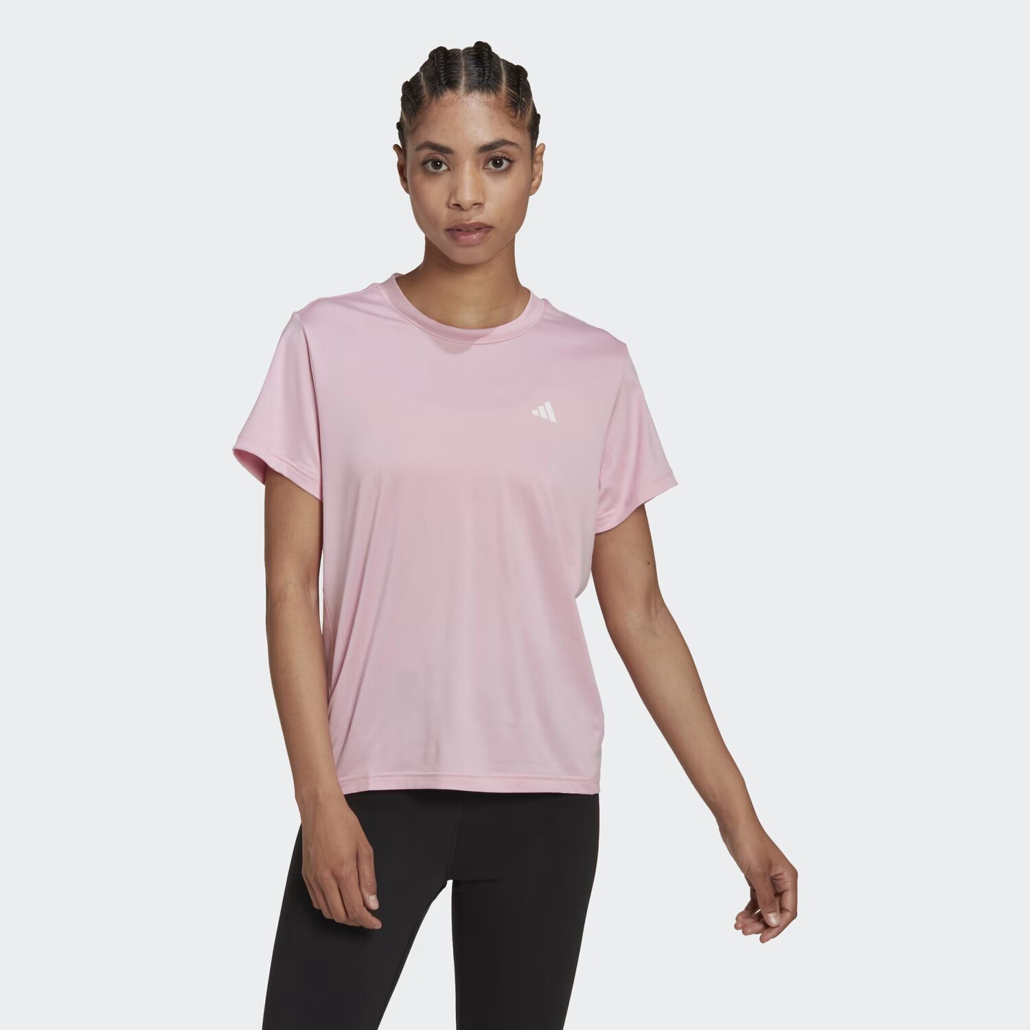 

Минималистичная футболка AEROREADY Made for Training Adidas, цвет True Pink