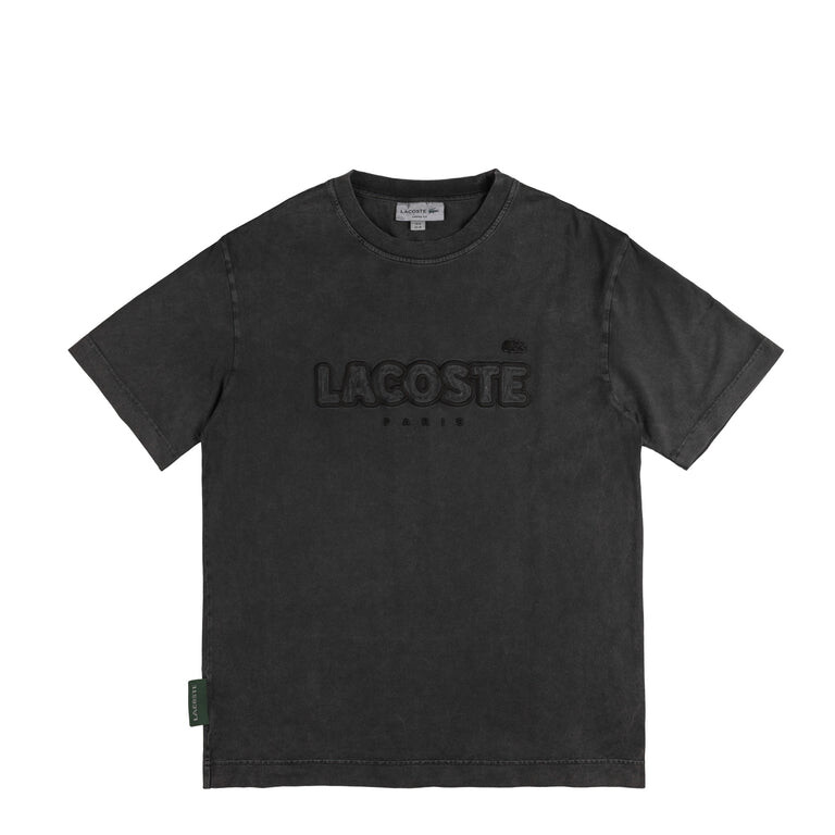 

Футболка loose fit heavy jersey t-shirt Lacoste, черный