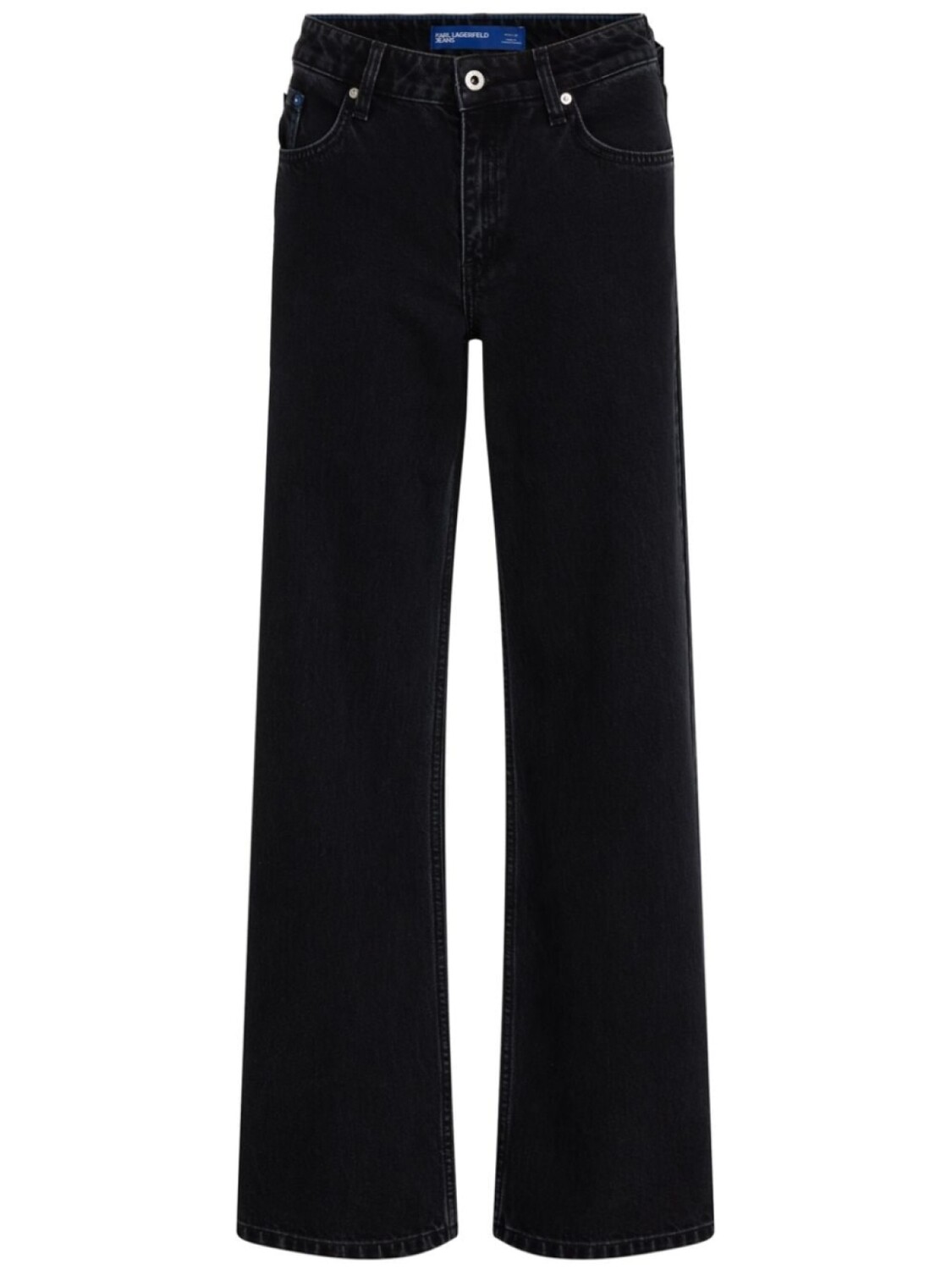 

Джинсы прямого кроя KLJ Karl Lagerfeld Jeans, черный