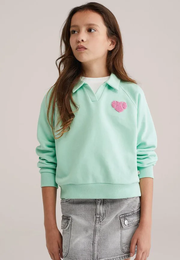 Толстовка-Поло We Fashion, Mint Green — фото 2