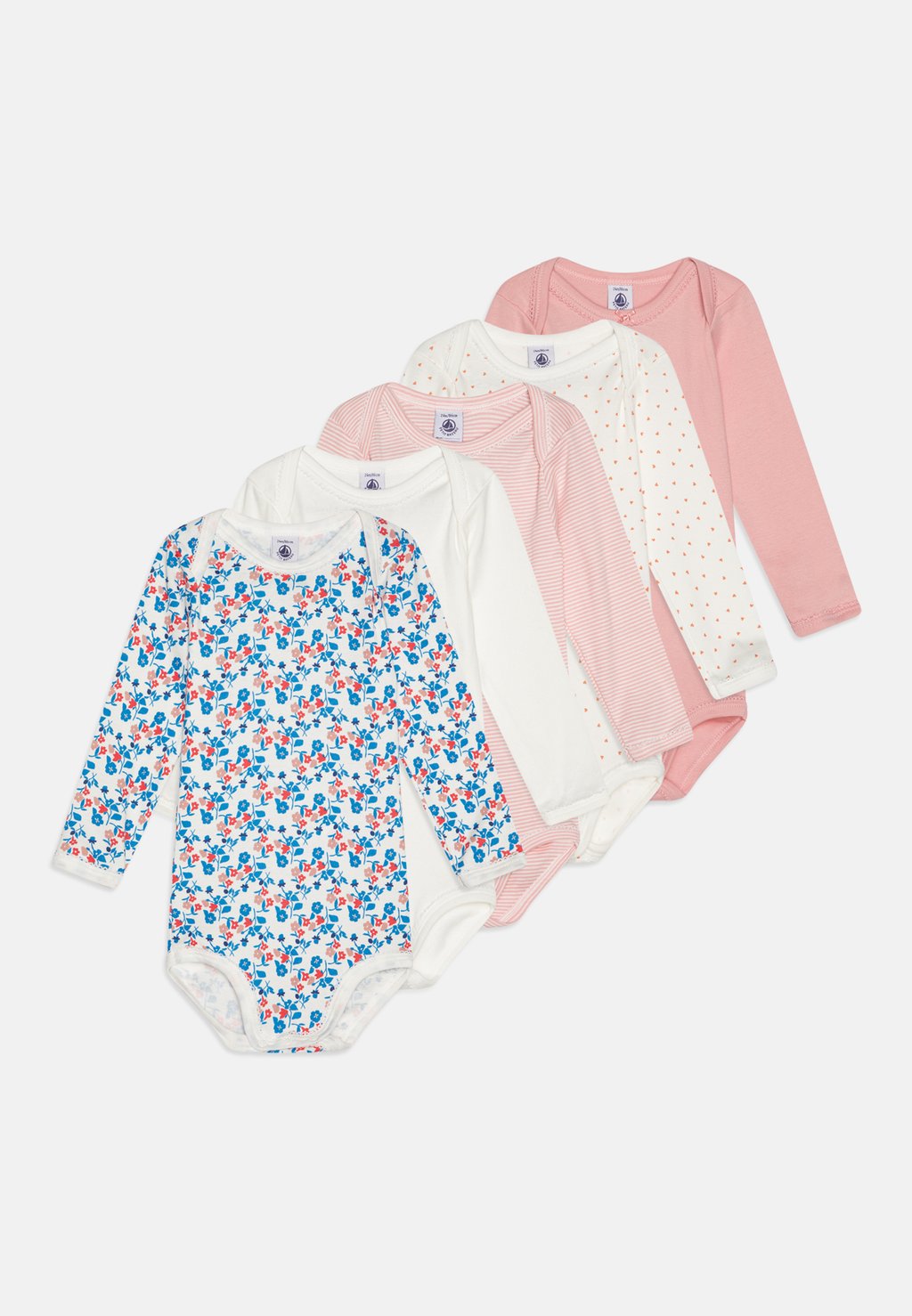 

Боди BÉBÉ SEMAINIER 5 PACK Petit Bateau, мультиколор