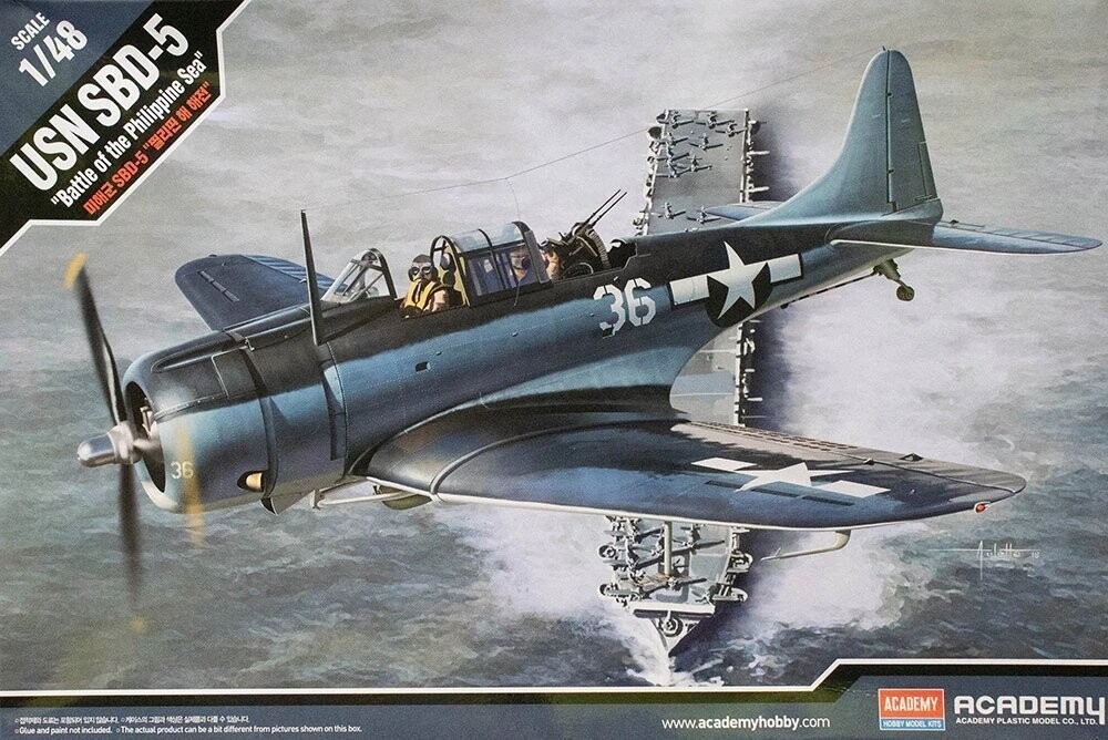 

Академия 12329 USN SBD-5 Битва в Филиппинском море 1/48 Inna marka