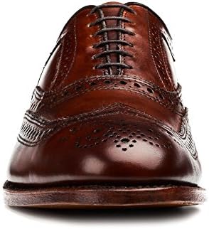 Мужские ботинки Allen Edmonds McAllister Wing Tip, Dark Chili Burnished — фото 4