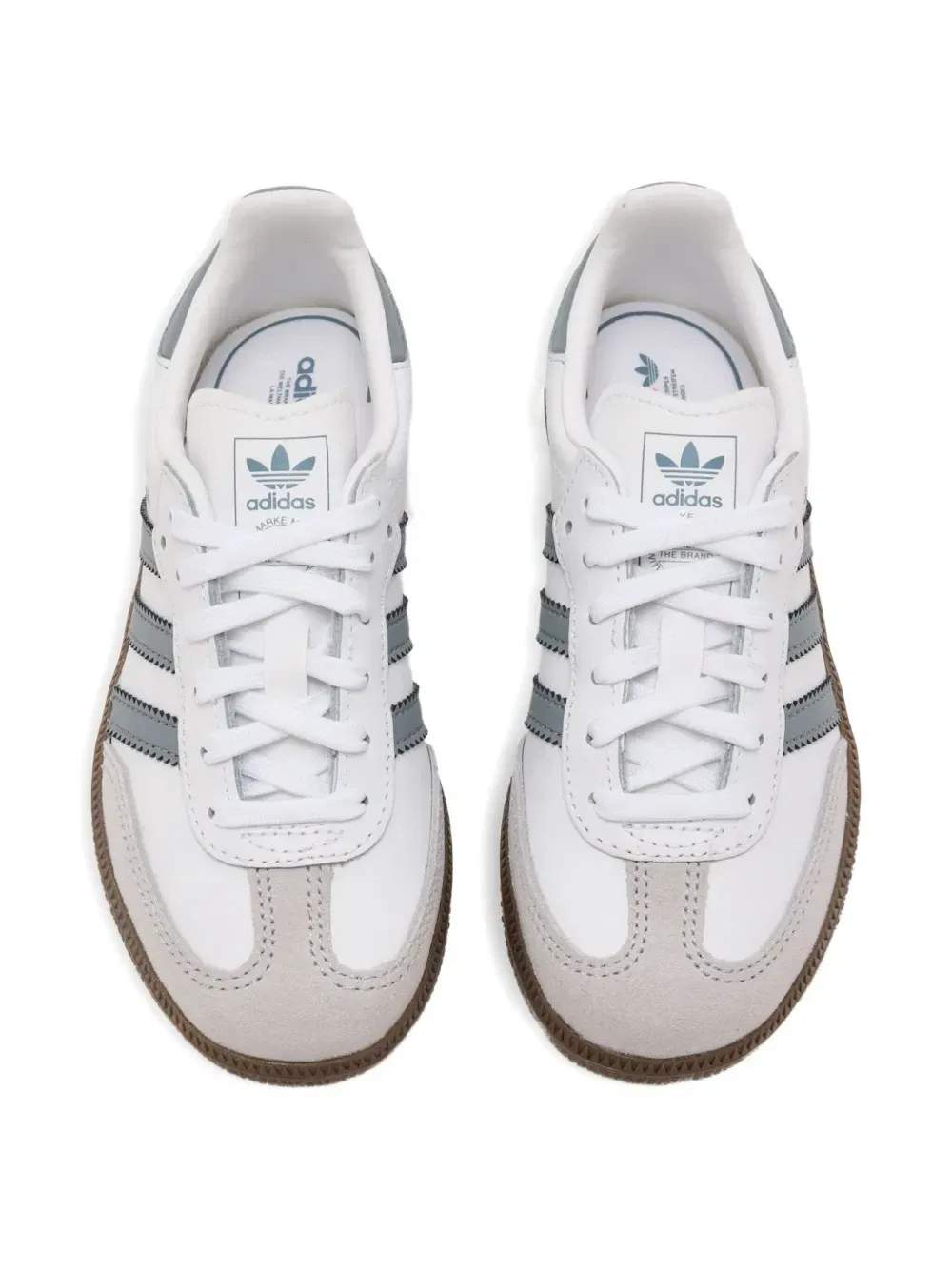 Кроссовки Samba Adidas Kids, белый — фото 3
