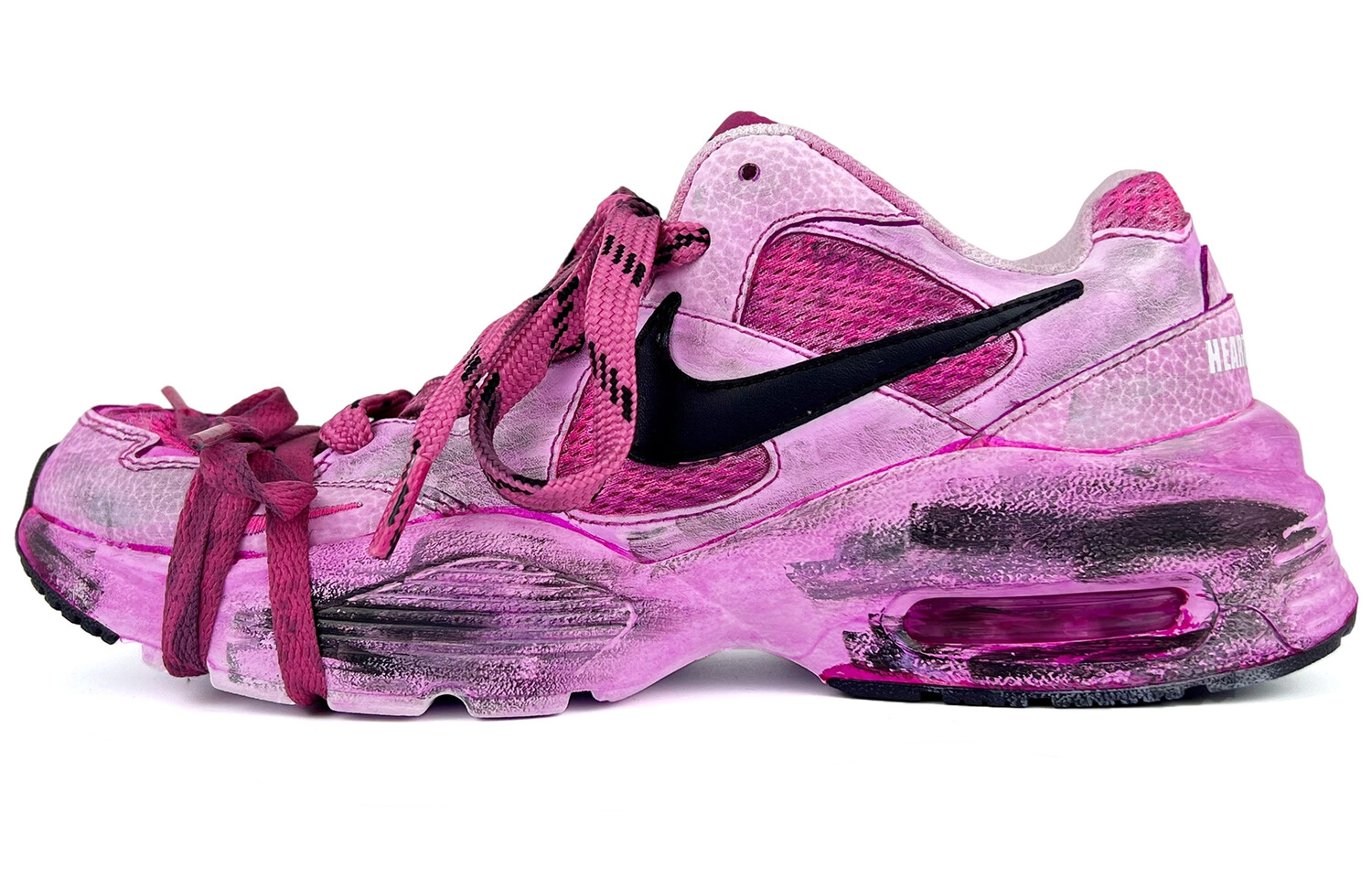 

Кроссовки для скейтбординга Air Max Fusion женские с низким верхом, устойчивые к грязевым пятнам Nike, цвет Rose Red