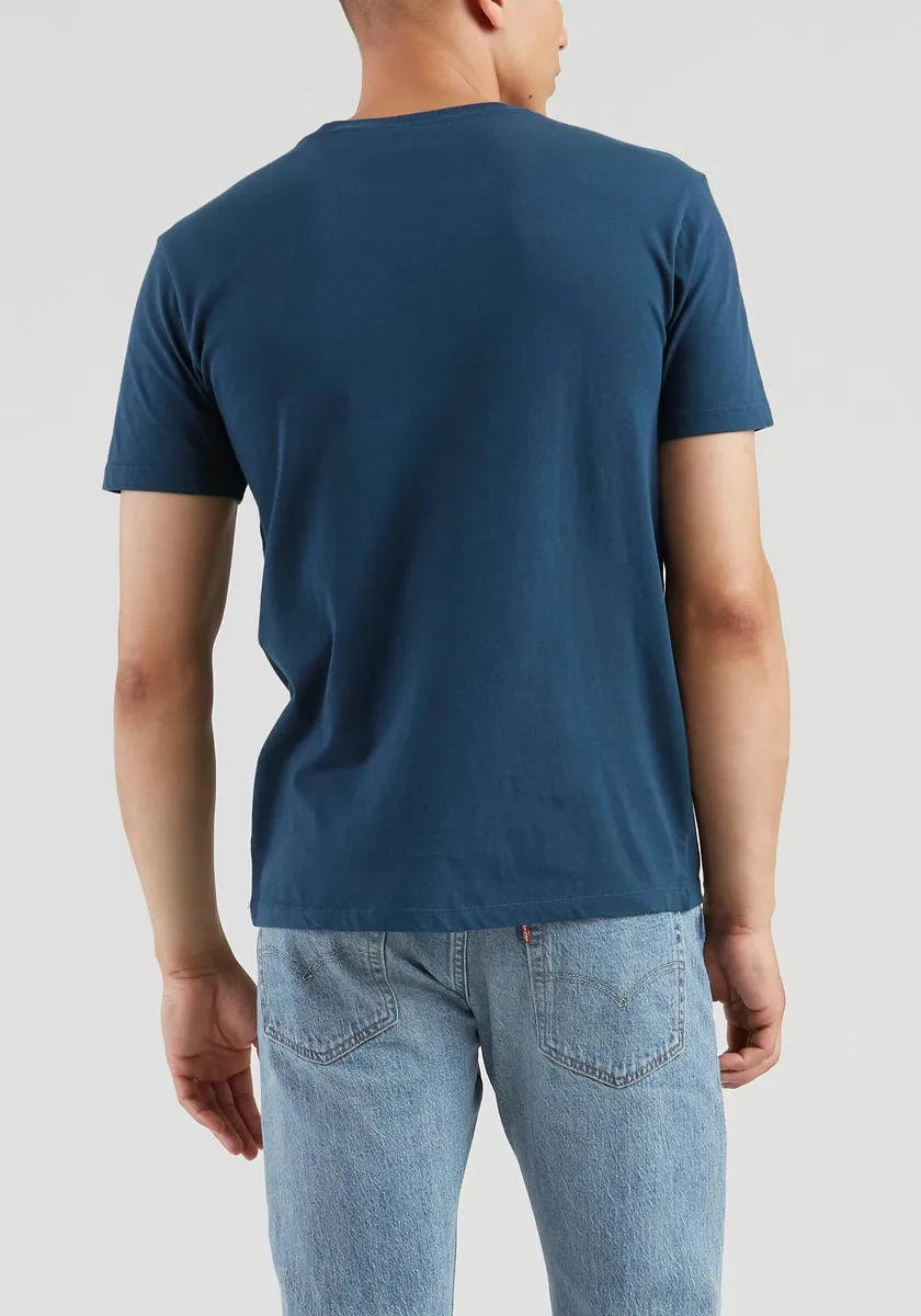 Футболка Levi's "ОРИГИНАЛЬНАЯ ФУТБОЛКА HM", цвет морской волны — фото 2