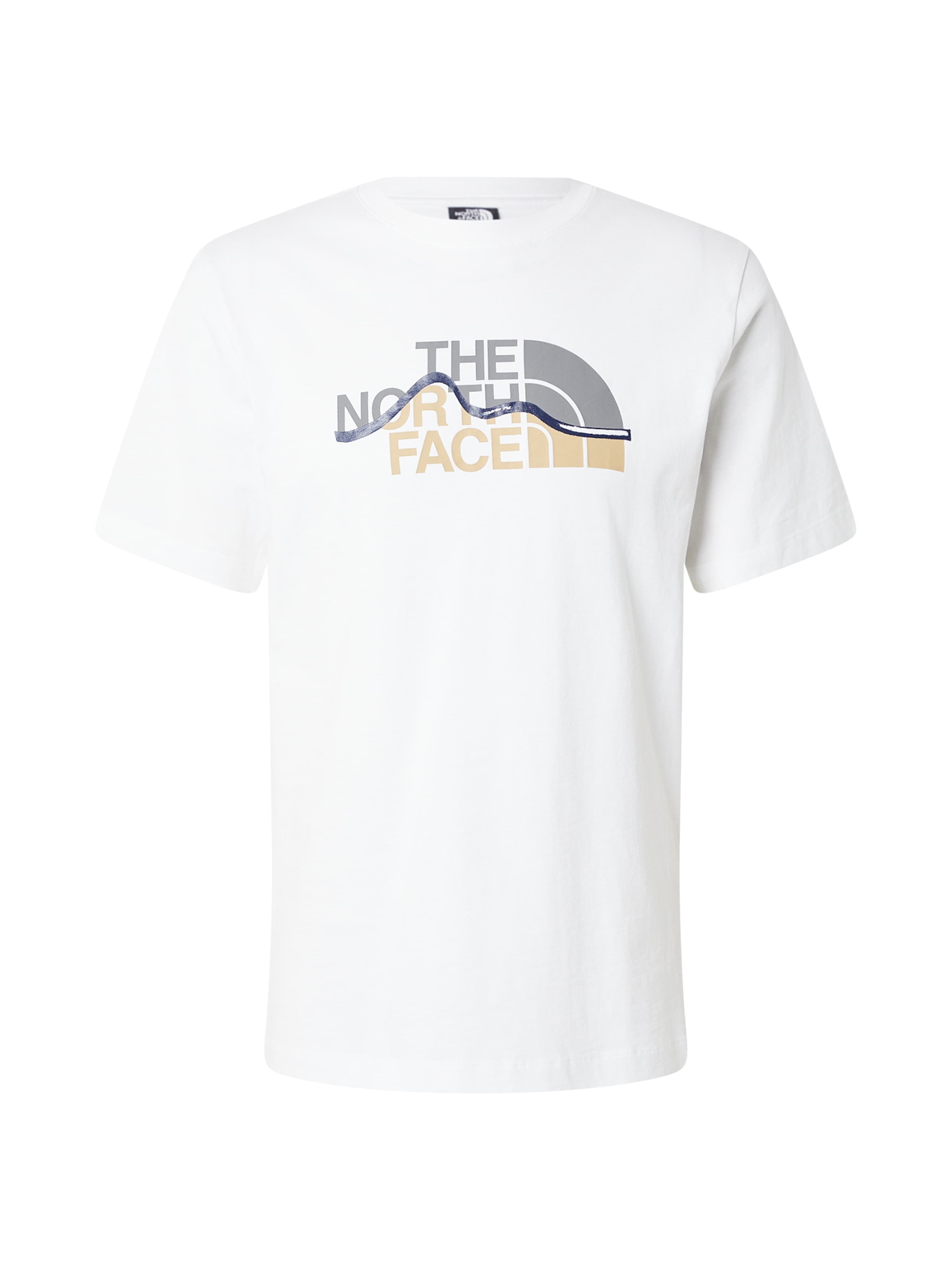

THE NORTH FACE Футболка 'Mountain Line' в белом цвете