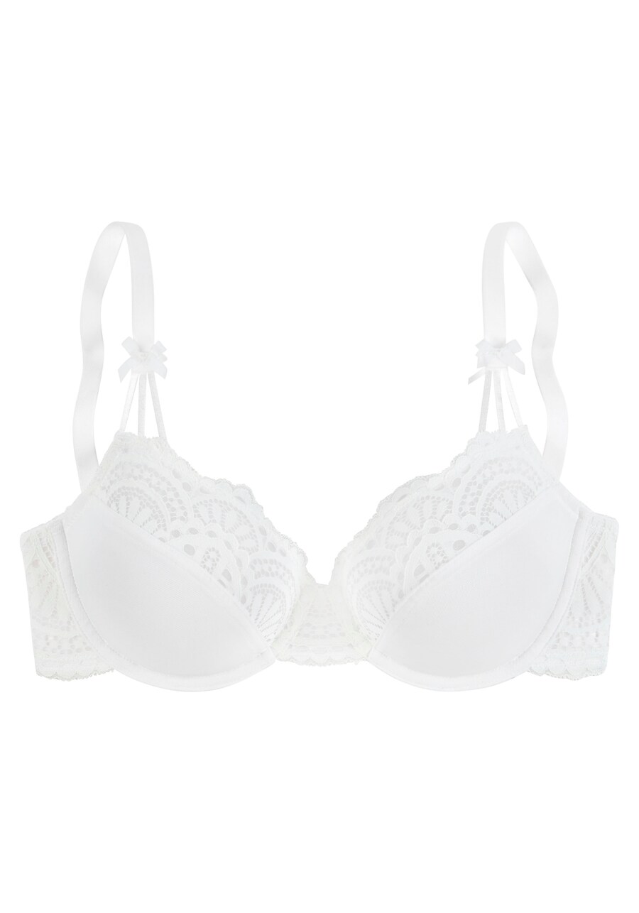 

Бюстгальтер LASCANA T-shirt Bra, белый