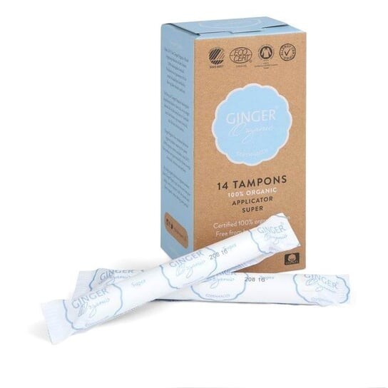 

Тампоны Ginger Organic с супераппликатором.