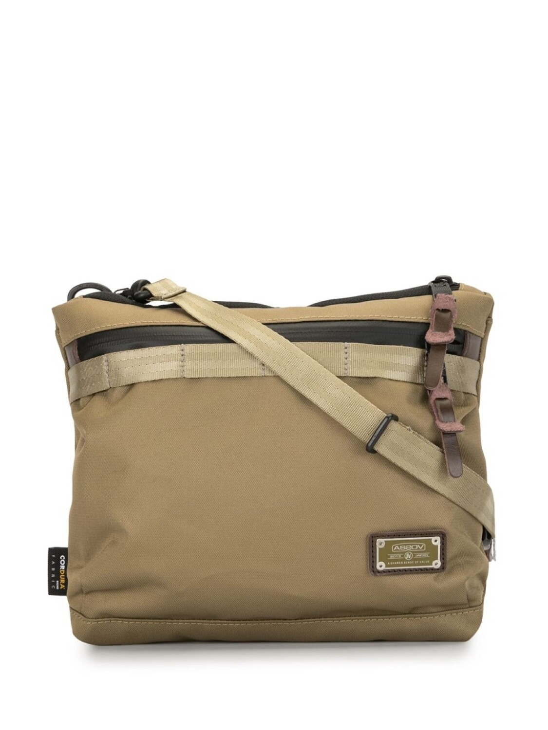 

As2ov сумка на плечо Cordura Dobby, коричневый