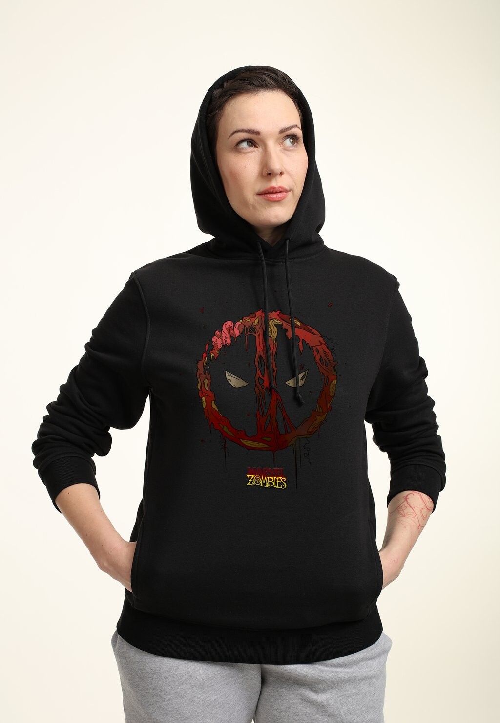 

Толстовка с капюшоном MARVEL UNDEAD DEADPOOL Marvel, черный